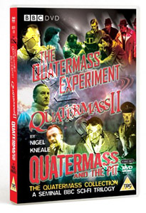 Quatermass Trilogy Collection 1950s Series | Quatermass Experiment / Quatermass II / Quatermass and the Pit  | Quater mass Experiment / Quater mass 2 |Quatermass Two / Quater mass & the Pit  DVD
